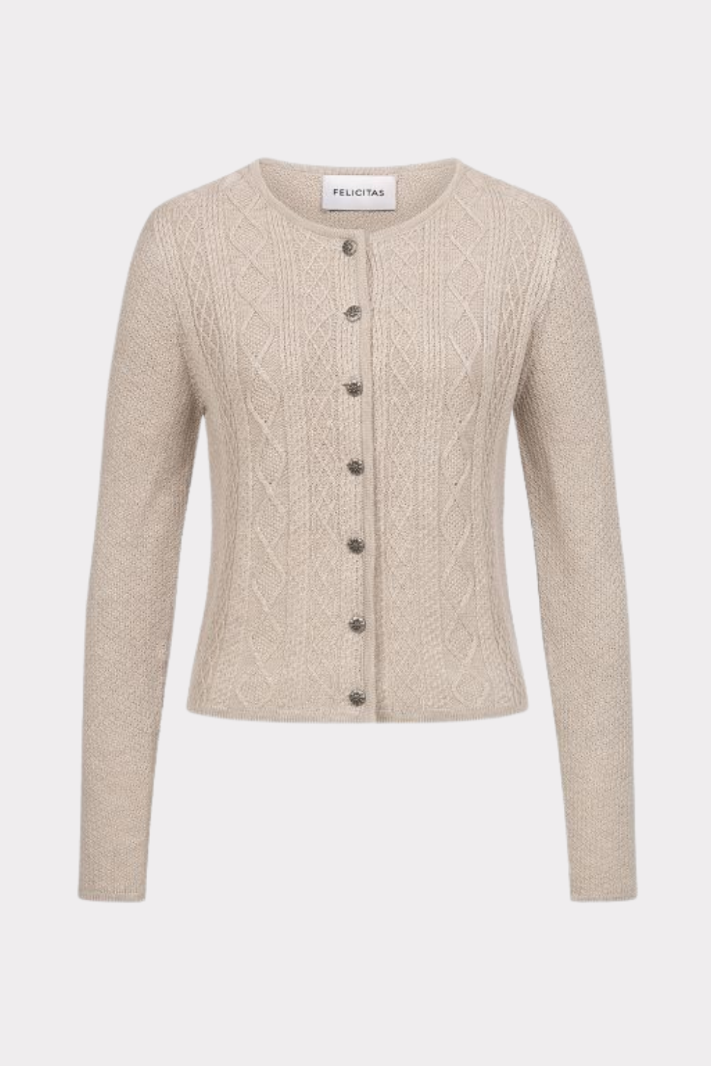 Women's Knitted Cardigan Clarissa Cotton