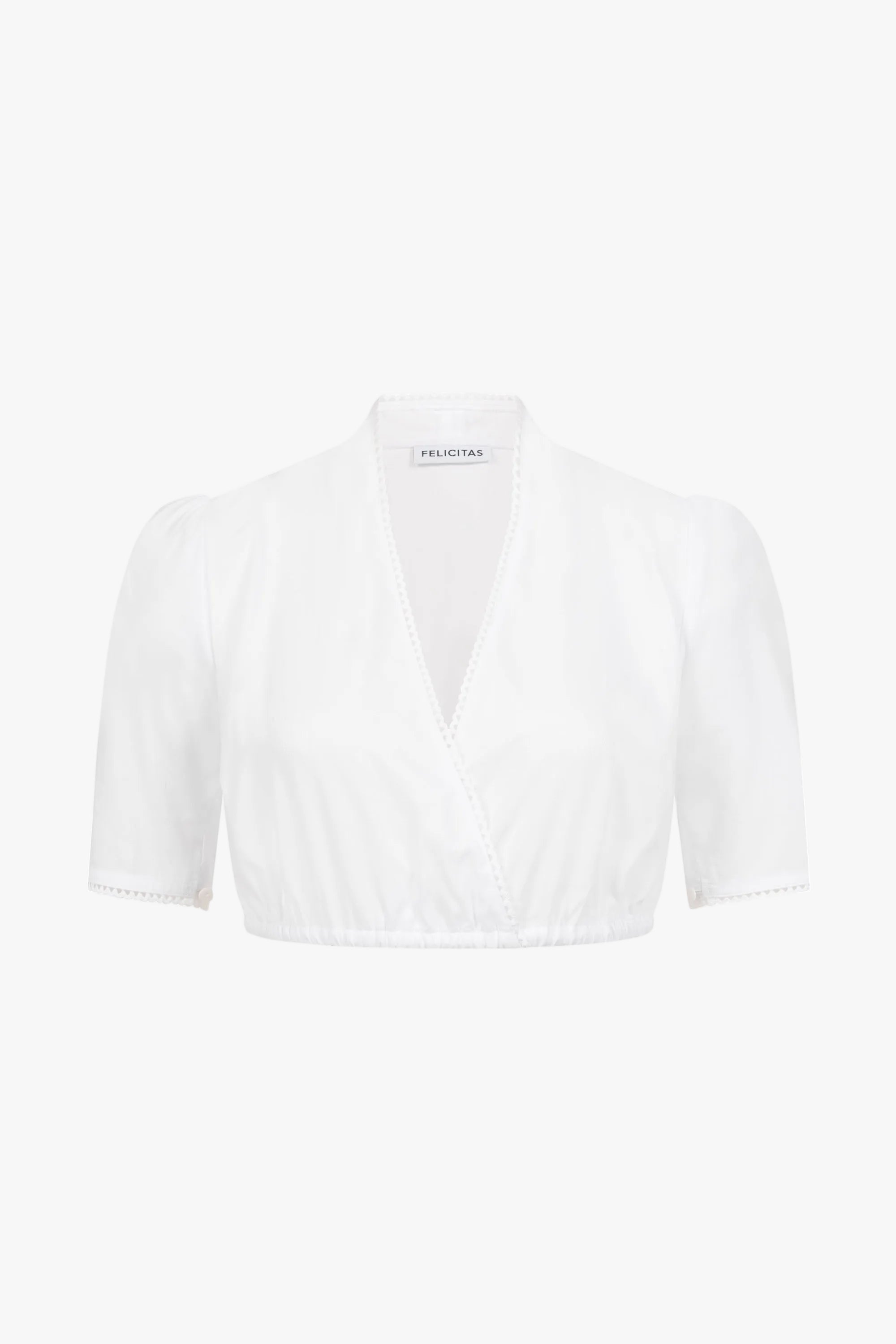 Damen Dirndlbluse Gila Kurzarm