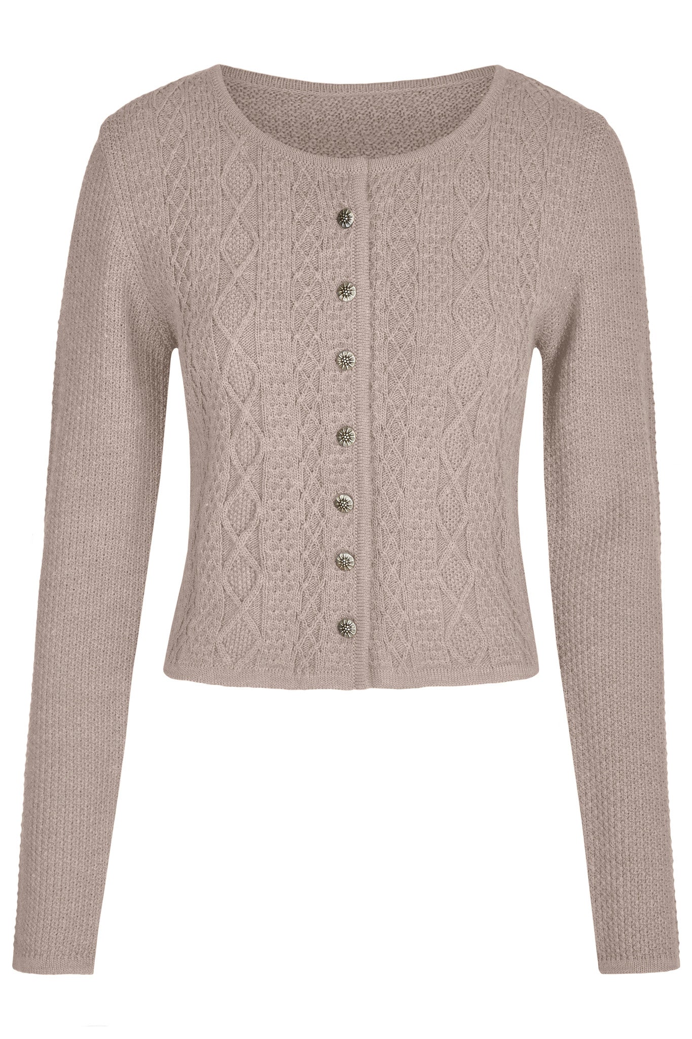 Damen Strickcardigan Gries