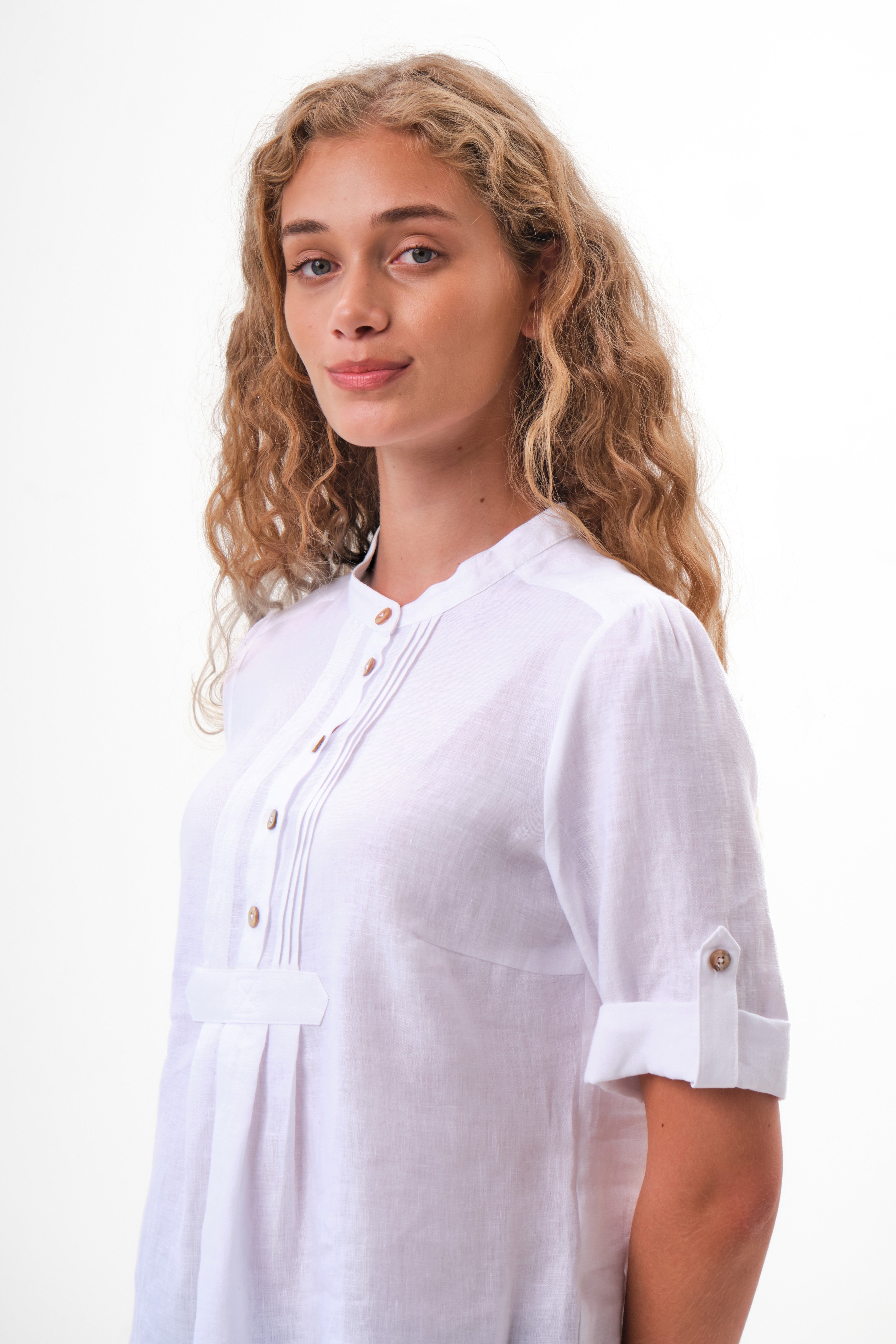 Women's Linen Blouse Balthild
