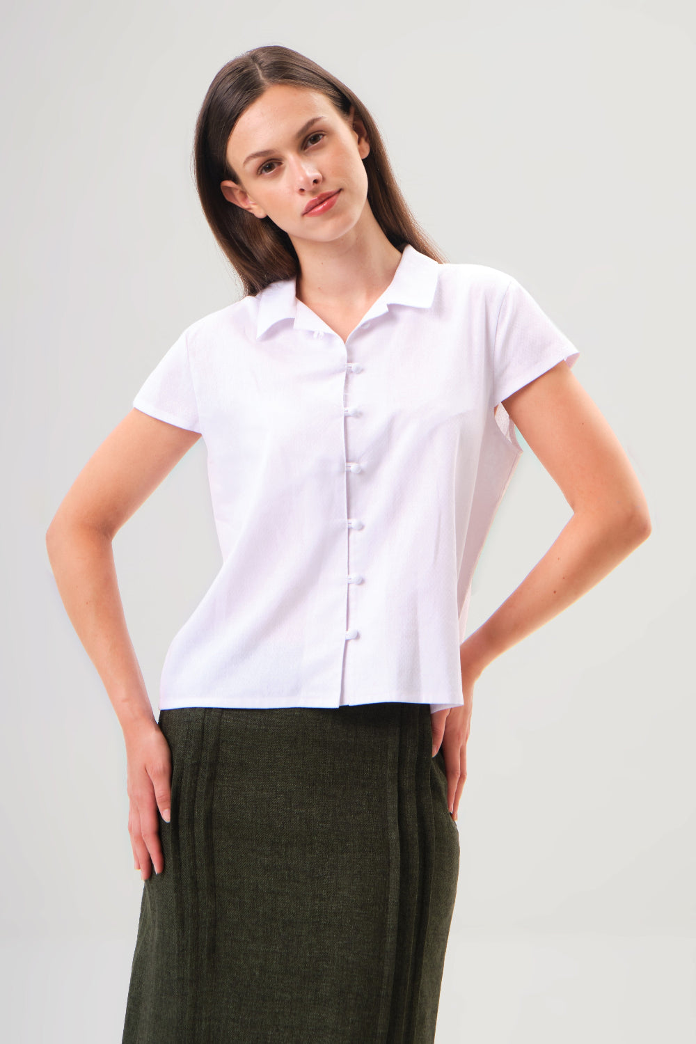 Women's Linen-Cotton Blouse Barina