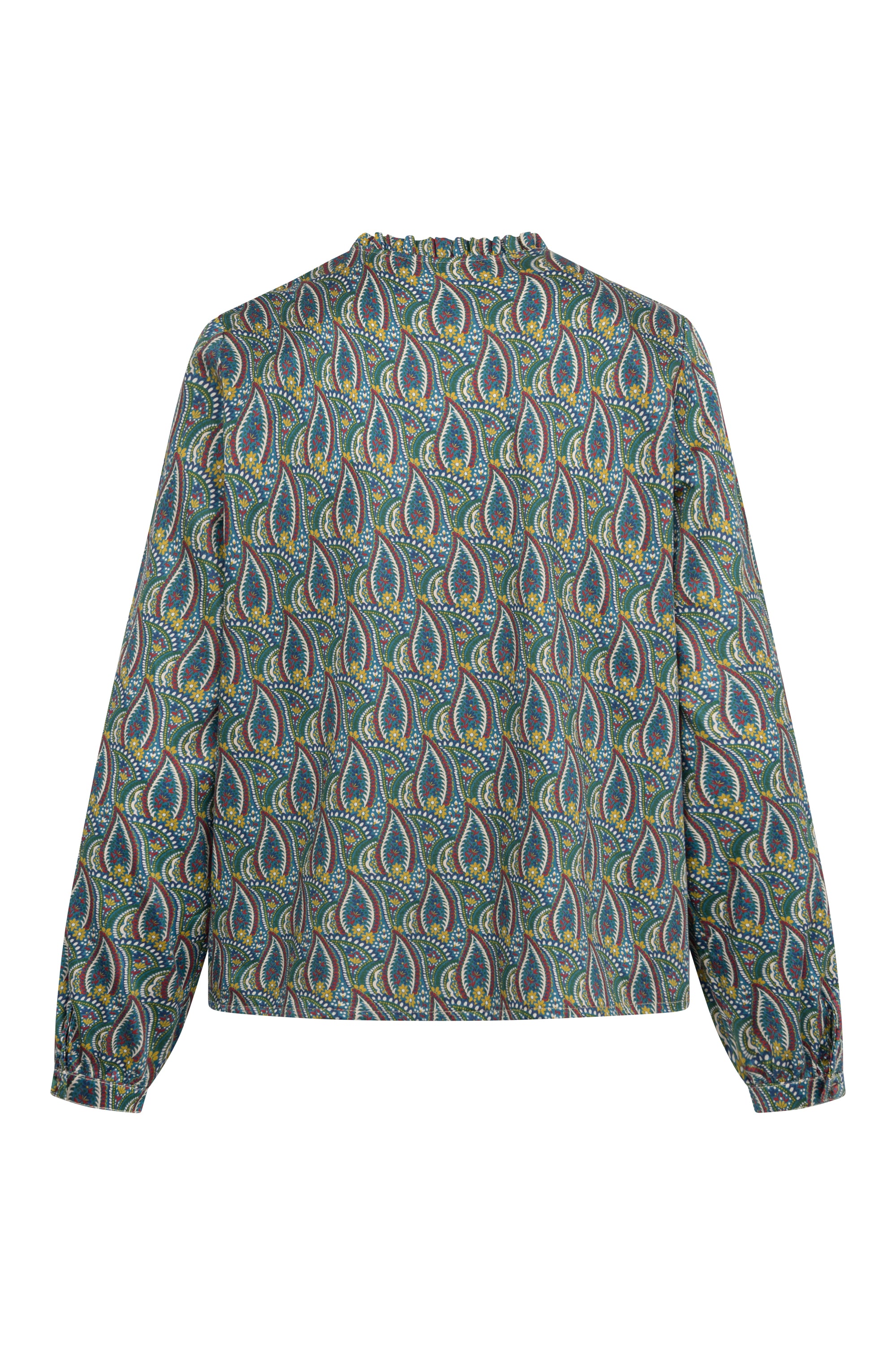 Baylee Women’s Cotton Blouse – Sapphire