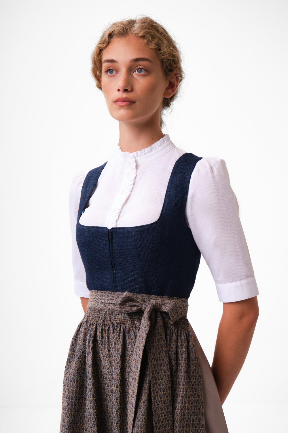 Damen Dirndlbluse Gebina
